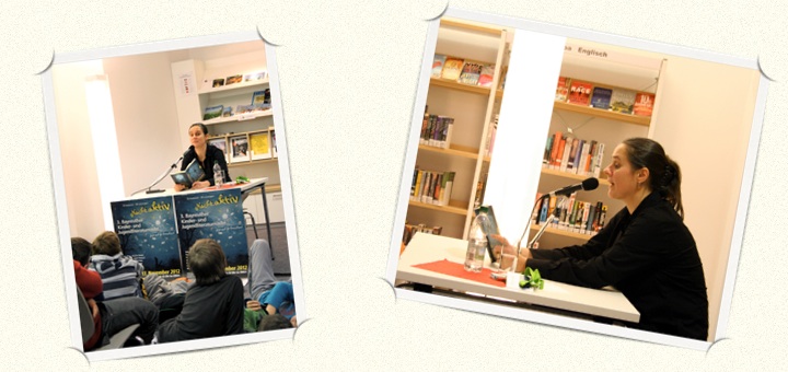 Copyright by Nicole Richwald Lesungsfotos Sabine Blazy